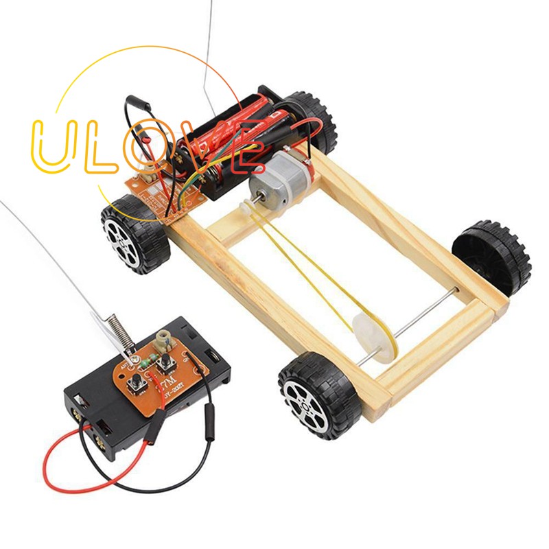wooden remote control car