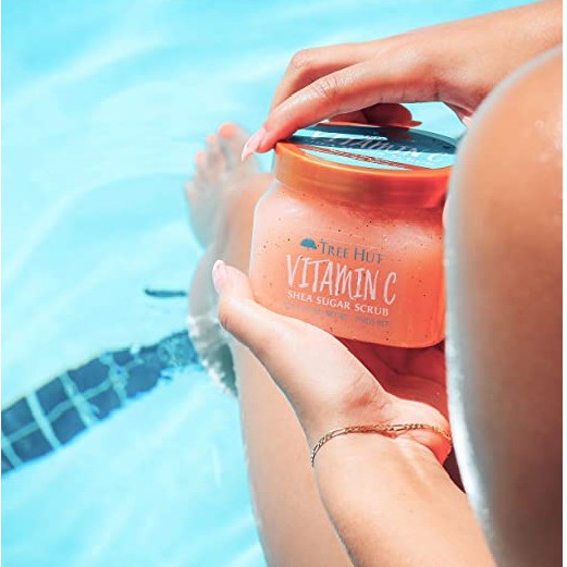 tree hut vitamin c shea sugar scrub