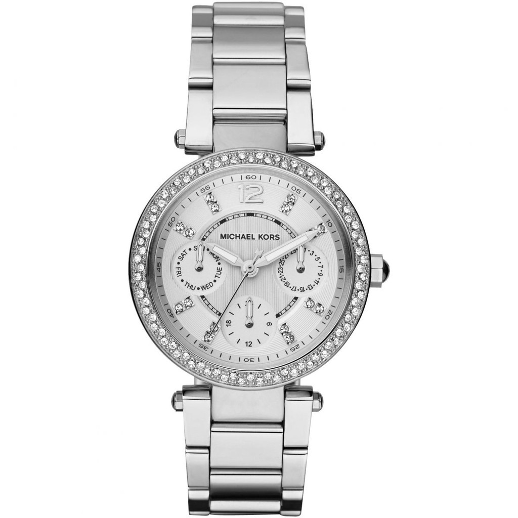 silver watch womens michael kors
