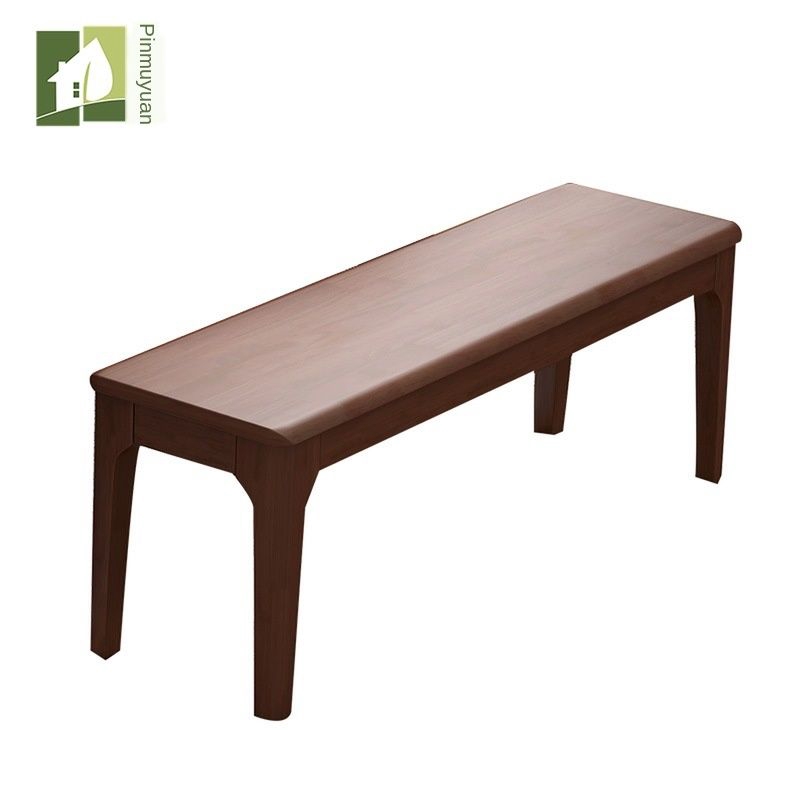 Wooden Source Modern Simple Nordic Log Solid Wood Bench 1 2 Meters Long Bench Dining Table And Chair Matching Stool Shopee Singapore