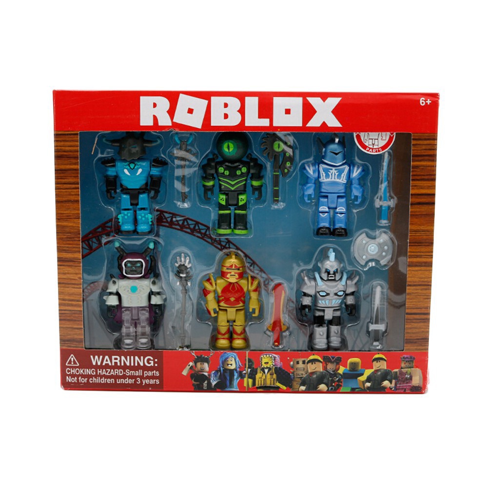 Virtual World Roblox Figures Blocks Doll Robot Mermaid World Champion Shopee Singapore - roblox mermaid set