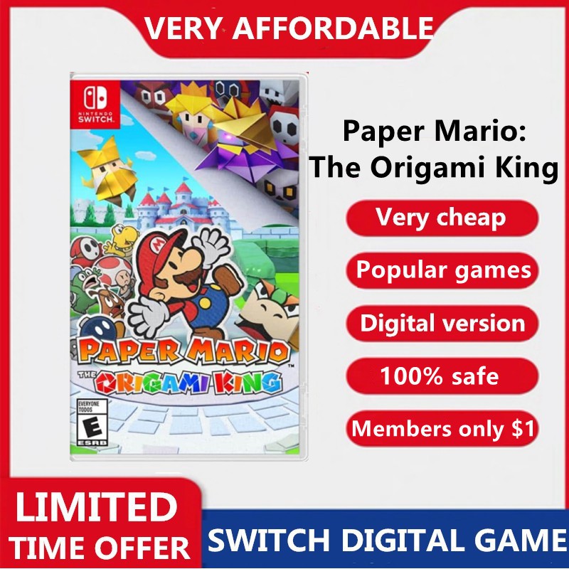 paper mario origami king digital download