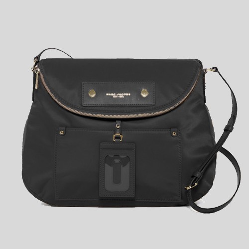 Marc Jacobs Preppy Natasha Nylon Crossbody Black M0014625 Shopee