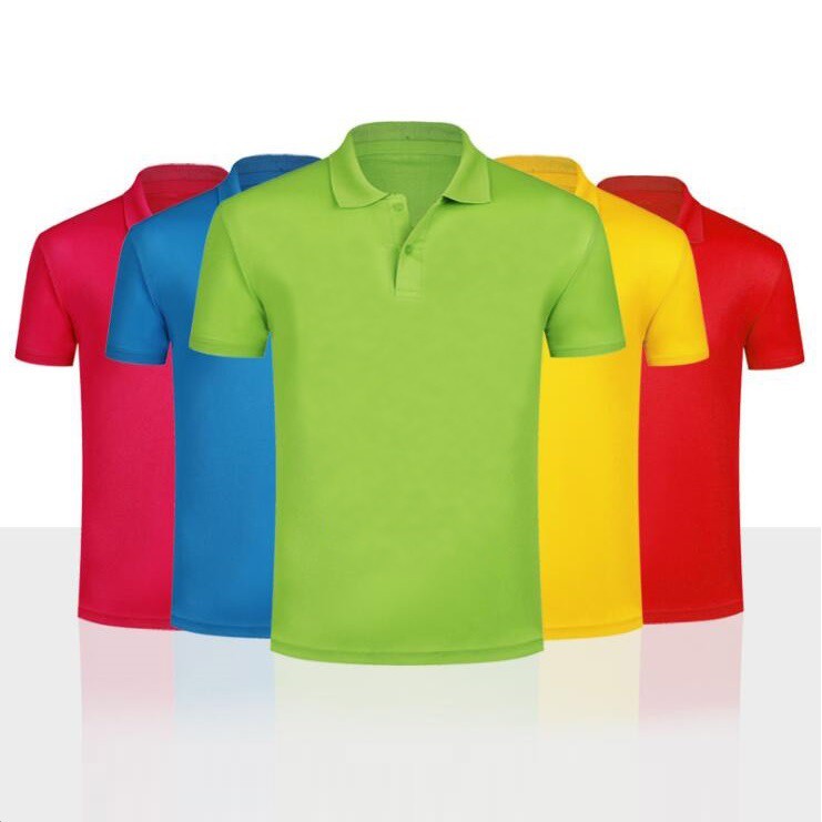 Ready Stock Cool Fit Quick Dry Collar Polo Shirt 8 color Microfiber T ...