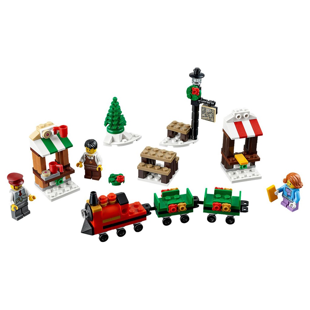 lego festive train