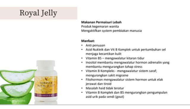 Forever Living Royal Jelly Shopee Singapore