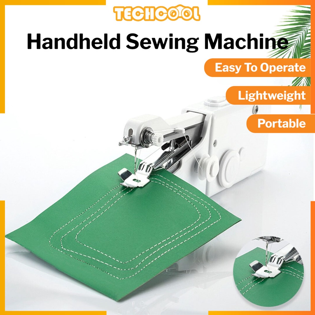 Portable Handheld Sewing Machine Mini Portable Tailor Stitch Smart