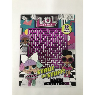LOL Surprise Maze Activity Book For Kids Strut Ur Stuff with Tons of ...