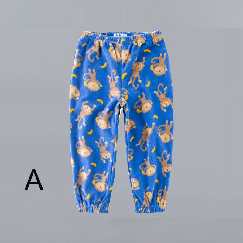 Boys Pants Kids Pajama Pants Baby Boy Bottoms Monkey Printing Children