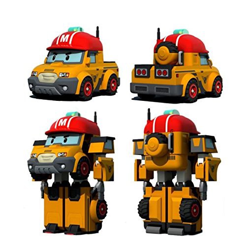 Robocar Poli MARK and BUCKY Transformer 