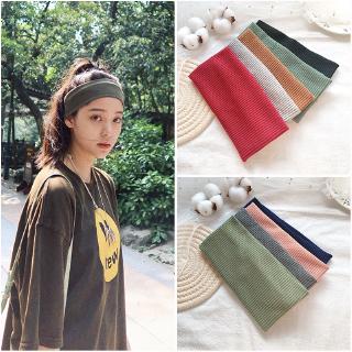 Image of Ins Ouyang Nana with The Same Paragraph Sports Hairband Female Tide Section Knitted Headband Net Red Wild Sweat-absorben