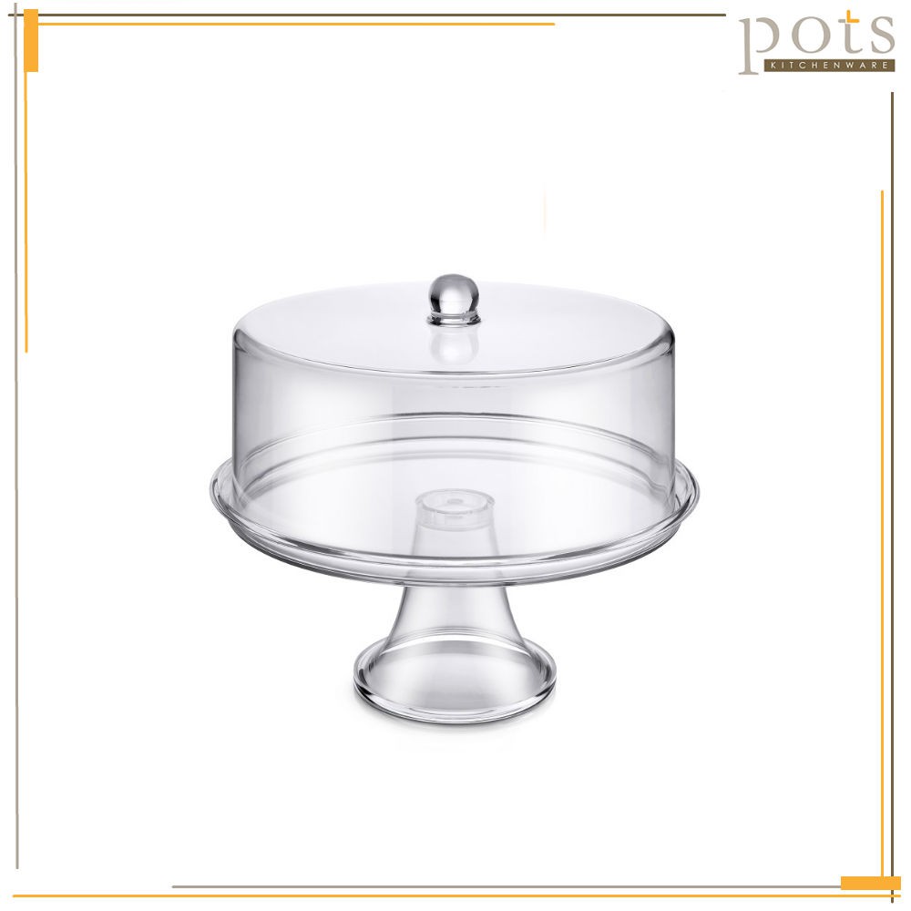 acrylic cake stand with lid