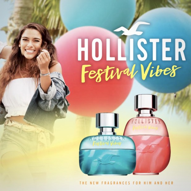 parfum hollister festival vibes