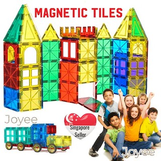 Magnetic Tiles Building Blocks Educational Magnet Toys