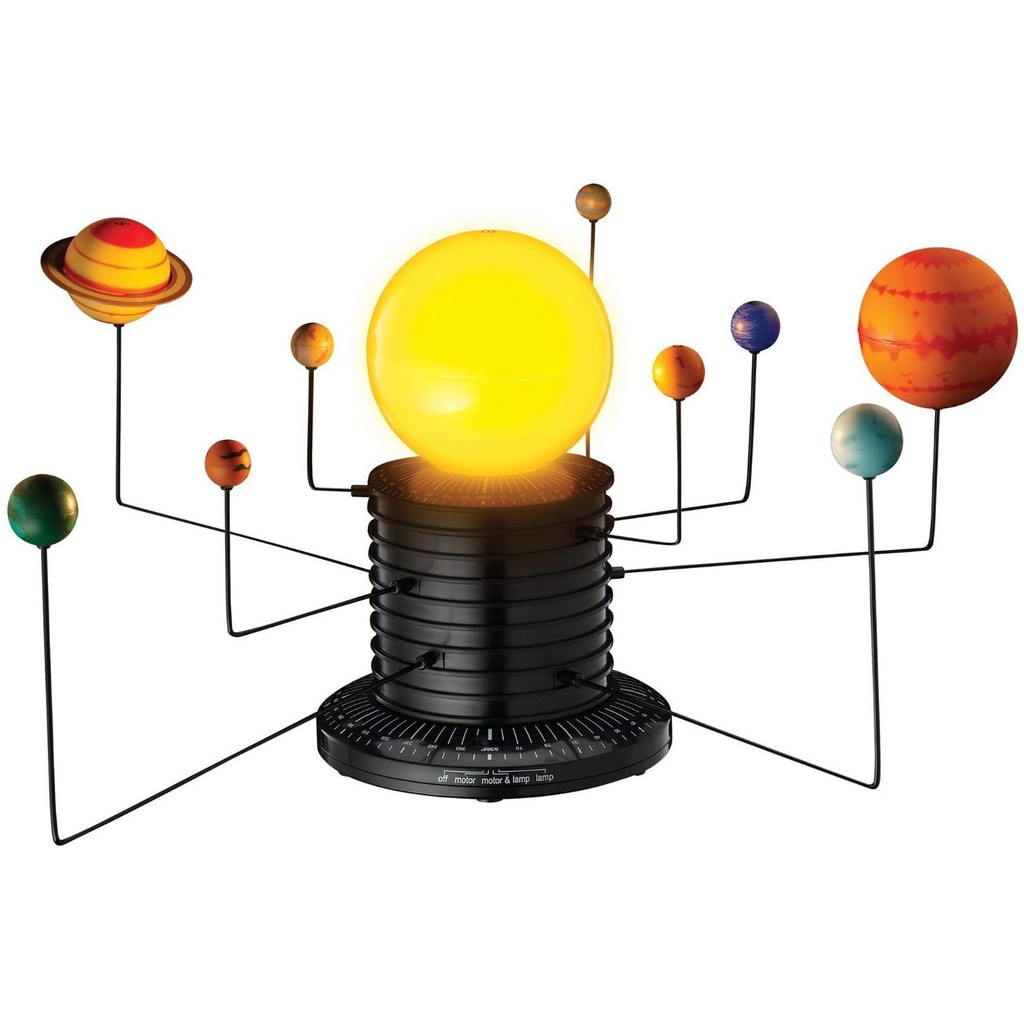 educational insights geosafari motorized solar system science kit