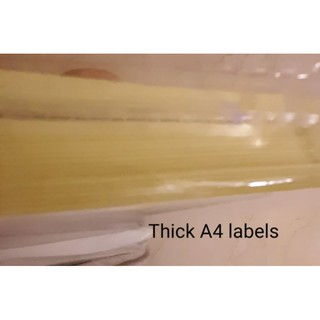 【Local Ready Stock】50/100pcs A4 Quality Self Adhesive Label Printing Waybill Sticker Paper for Inkjet Printers #2