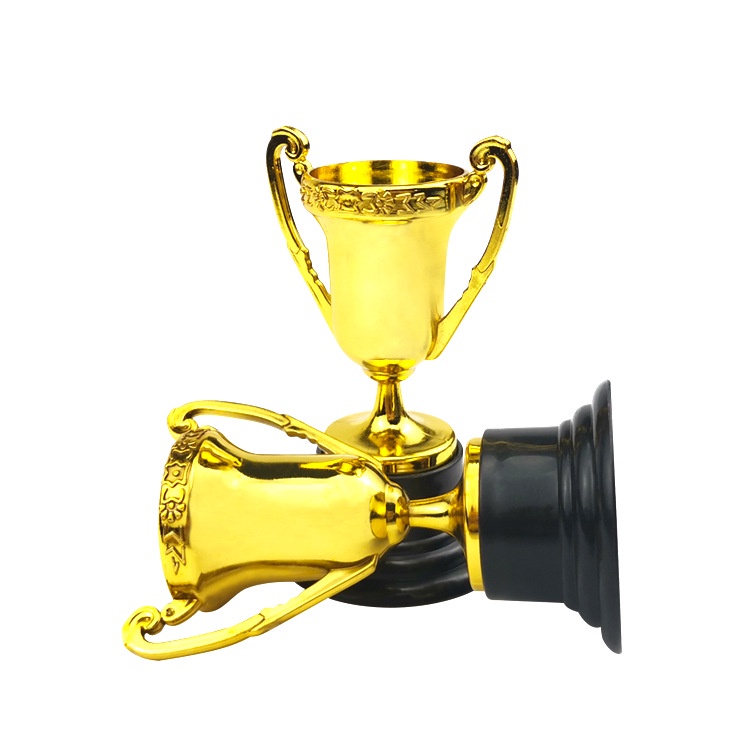 Game Prize Party Favors Mini Trophies for Kids,3.5 x 1.9 Inches XIGUI 26Pack Award Trophies-Plastic Gold Trophy Cups for Sports Tournaments School Award Party Decoration 