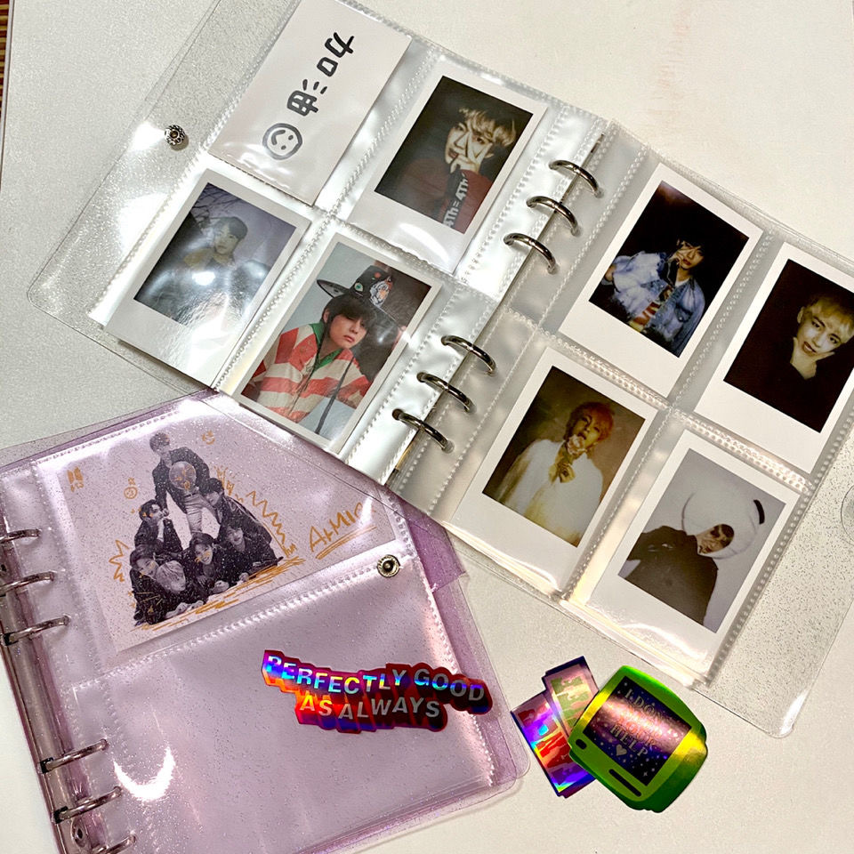 Polaroid Photo Album 17cm Album Movie Tickets Storage Shopee Singapore