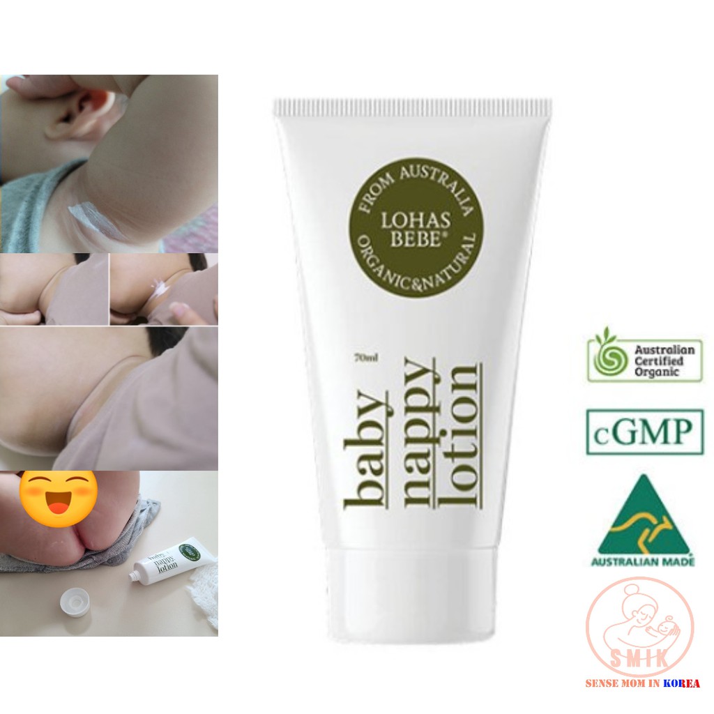 Lohasbebe Baby Nappy Rashes Lotion Heat Rash Baby Diaper Rash Lotion