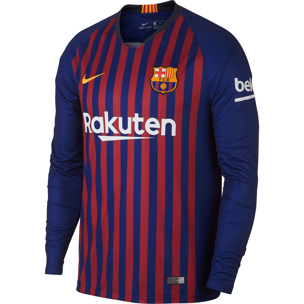 Long Sleeve Soccer Jersey Shirt S-3XL 