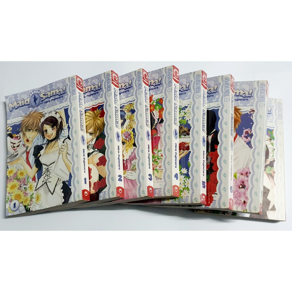 English Manga Maid Sama By Hiro Fujiwara 1 8 Pre Own Shopee Singapore