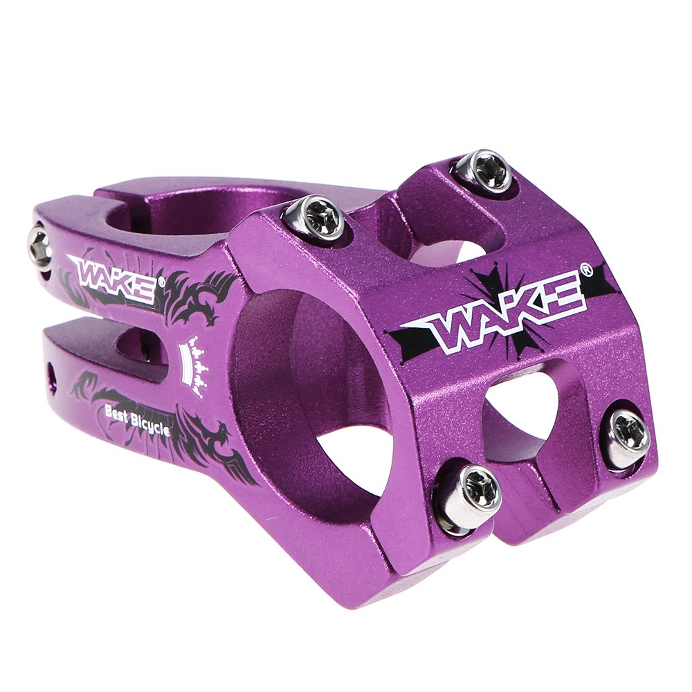 purple bike stem