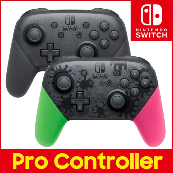 switch pro controller splatoon edition