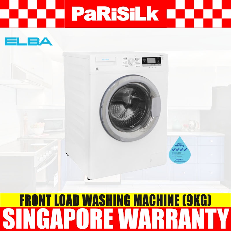 Elba EWF 9141 IA Front Load Washing Machine (9kg) Shopee Singapore