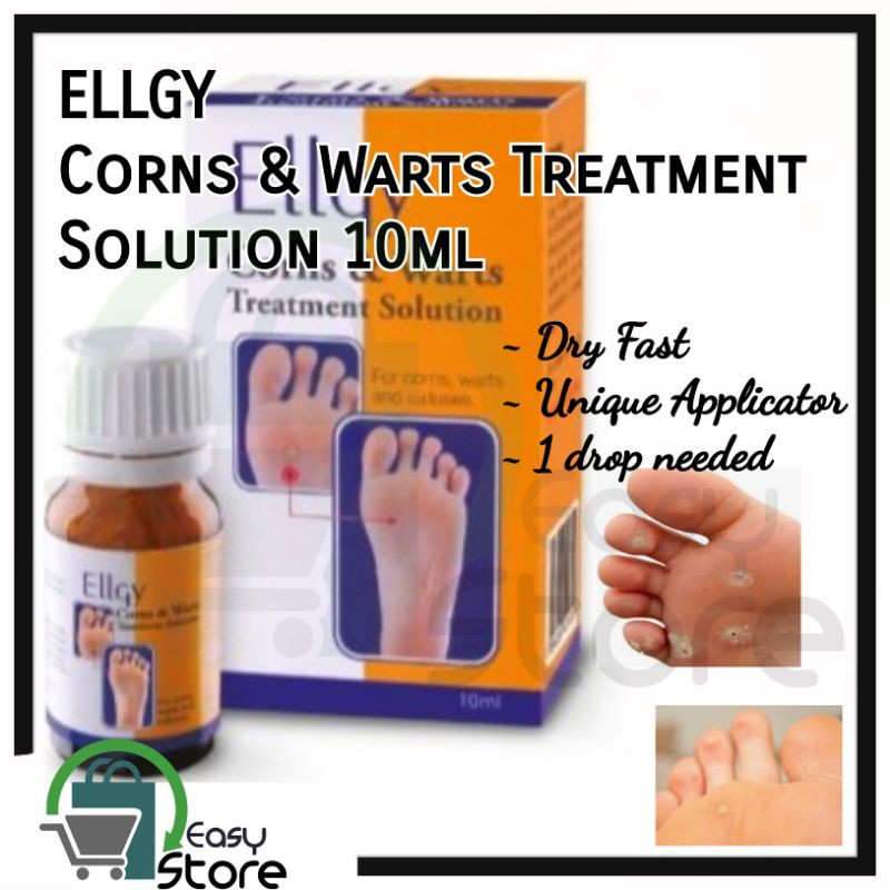 Ellgy Corns Warts Treatment Solution 10ml Shopee Singapore