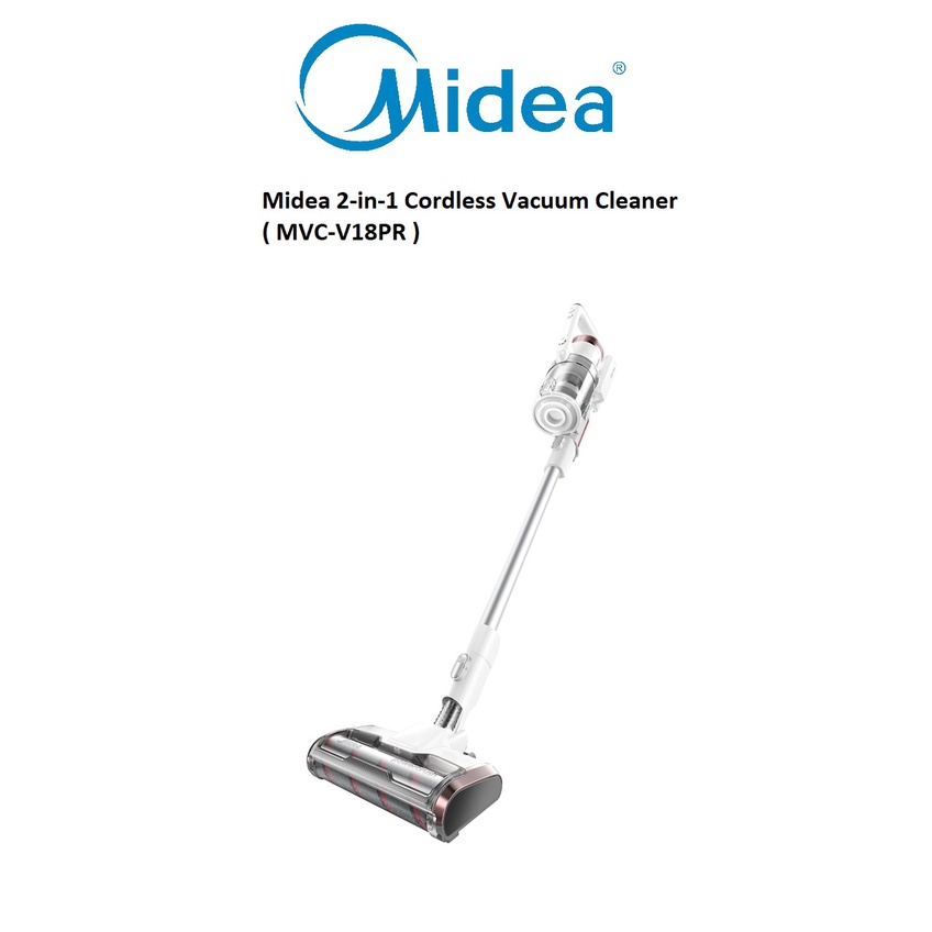 Midea In Cordless Vacuum Cleaner Mvc V Pr Shopee Singapore