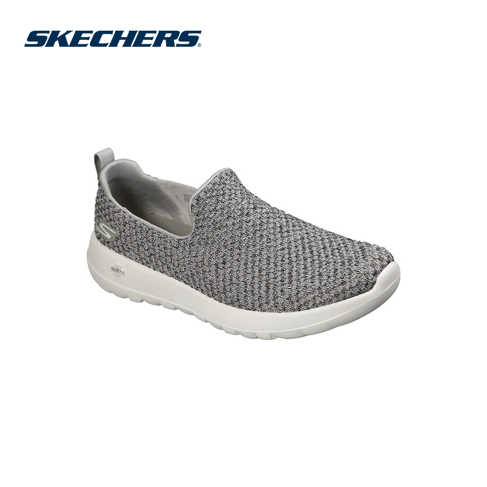 skechers men's black go walk max running shoes