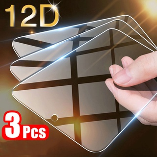 3PCS Protective Tempered Glass Scrren Protector iPhone 14 13 12 11 Pro Max  Mini XR XS Max X SE 2020 7 8 6S Plus 6