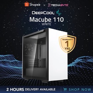 Deepcool Macube 110 MATX Case - White (2-HRS DELIVERY AVAILABLE)