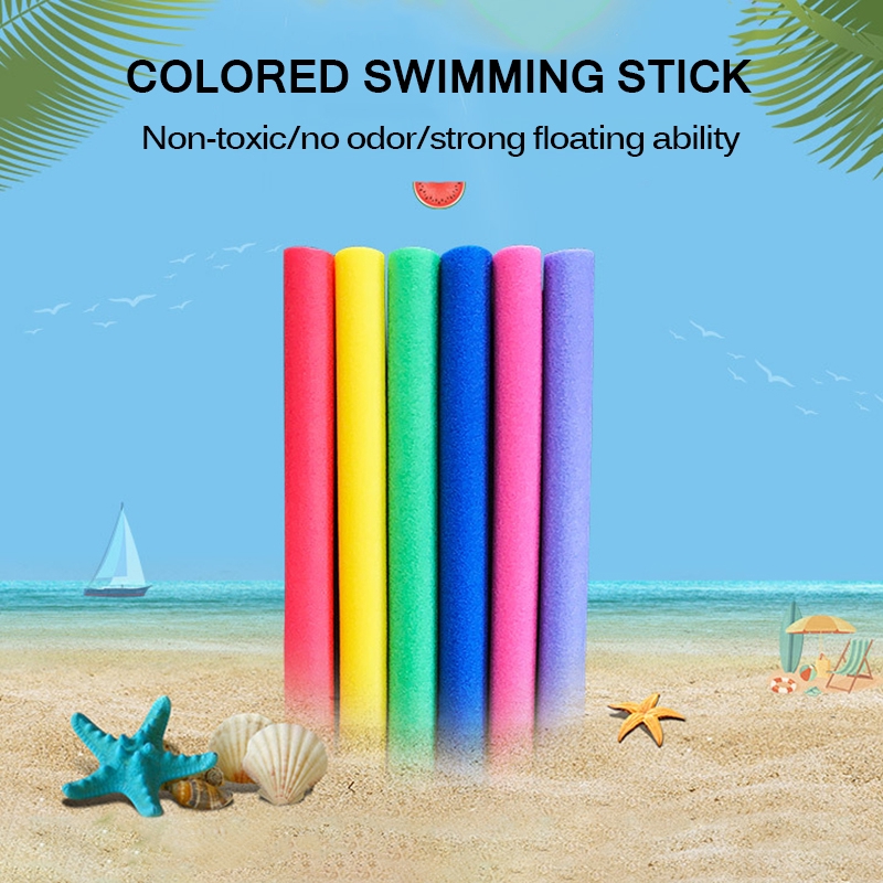 New!! Swimming Aid Foam Noodles Swim Pool Noodle Water Float Stick Floating Foam Stick 6.1.5CM