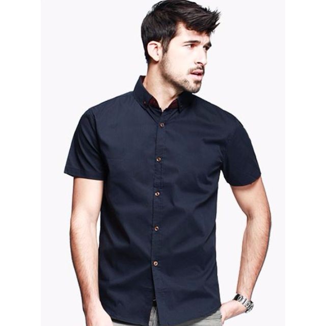 mens short sleeve office shirts