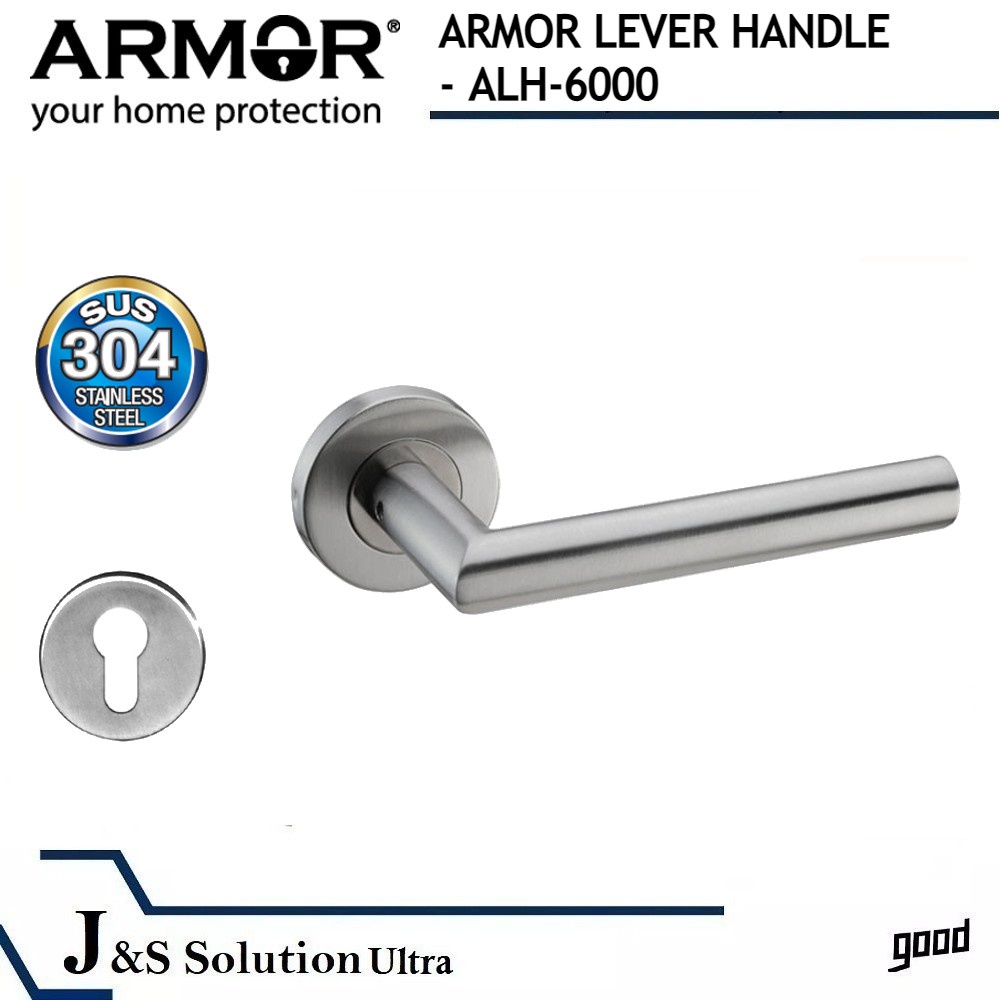 Armor Alh Stainless Steel Sus Door Lever Handle Shopee Singapore