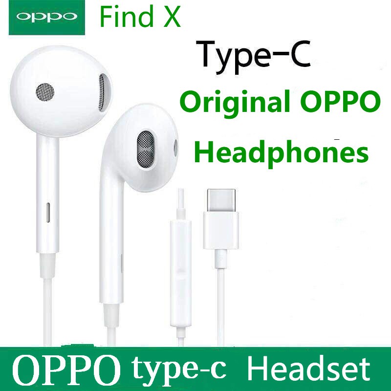 type c earphones oppo
