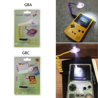 Flexible Worm Light LED Lamps for Nintendo Gameboy GBA GBC GBP Console