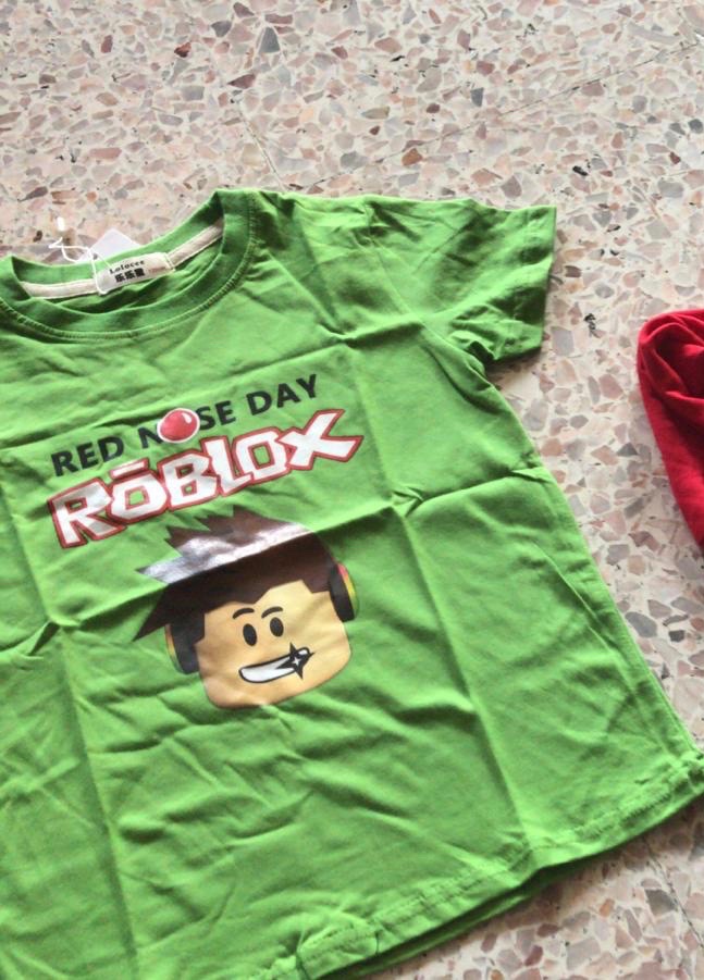 Girls Video Game Tee Roblox Boys Tshirts Red Nose Day Short Sleeve Cotton T Shirt For Kids Summer Tee Shopee Singapore - 2019 baby boys t shirts girls sweatshirt roblox red nose day costume children sport shirt kids hoodies long sleeve t shirts from fang02 1066