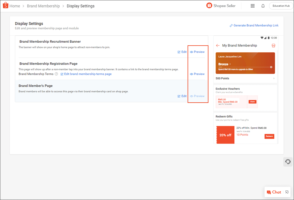 Brand Membership | MY Seller Education [Shopee]