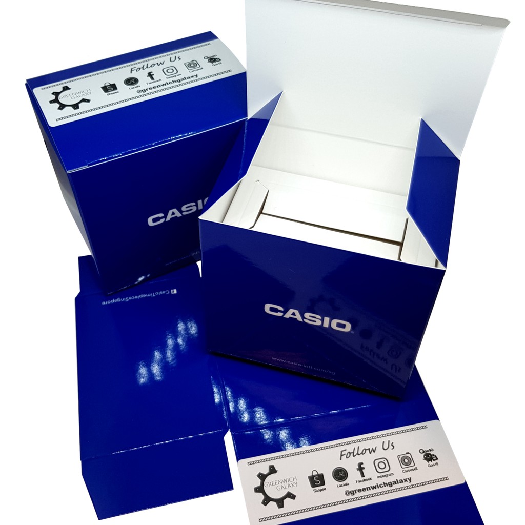 casio watch original box