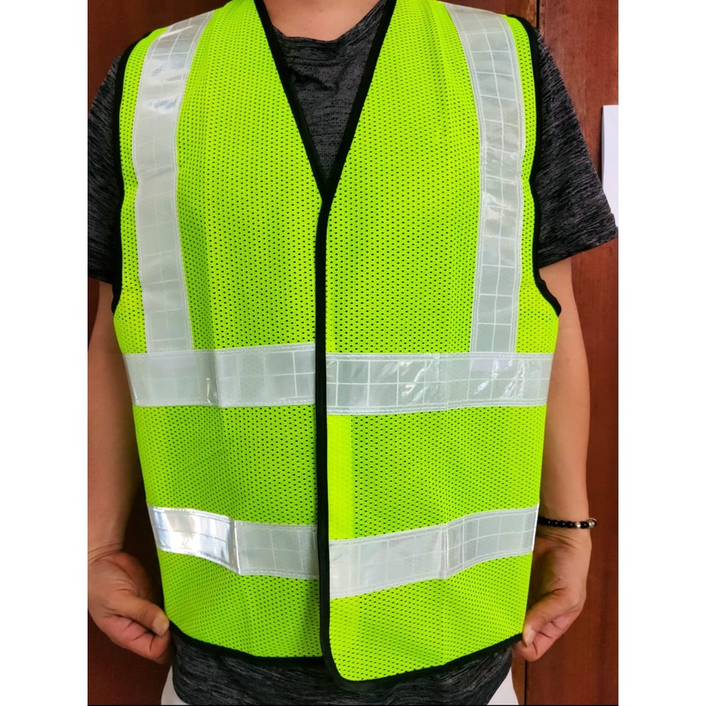 G&Z LTA Safety Vest Green ( En471 class Standard of reflective tape ) Shopee Singapore