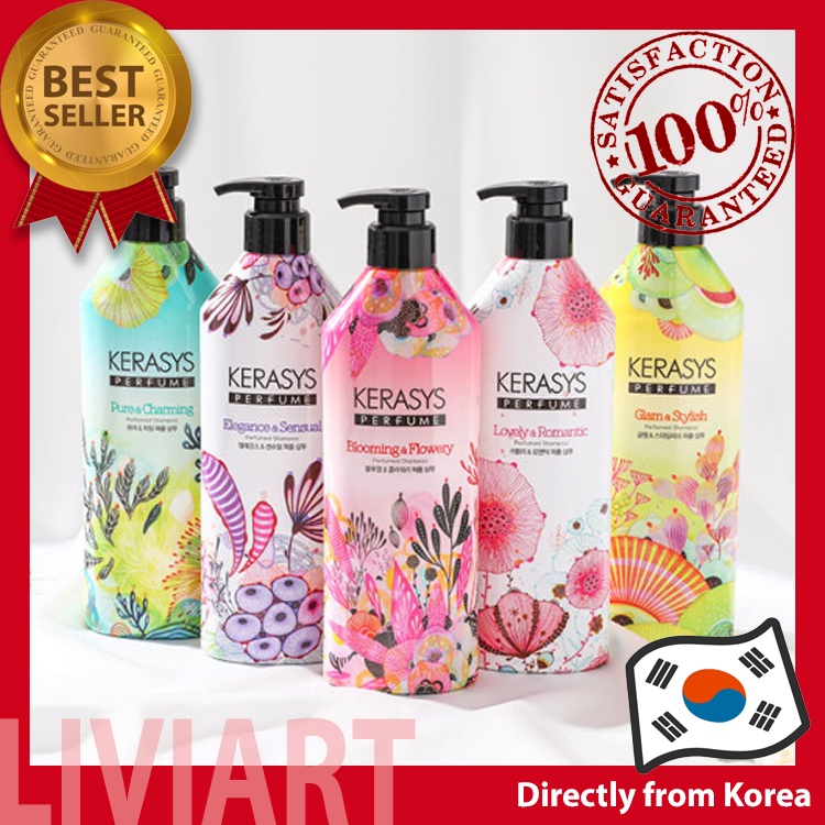 [Kerasys] Perfume Shampoo, Treatment Conditioner, Clinic Serum, Scalp