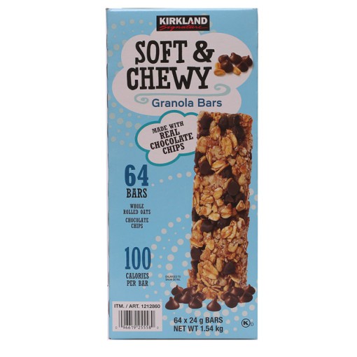 Costco Kirkland Granola Bar Soft And Chewy Packs Shopee Singapore