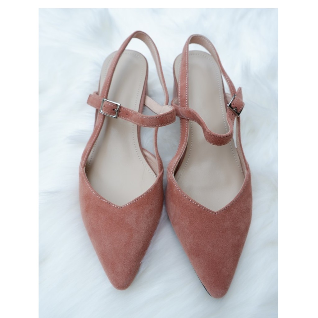 dusty pink heels