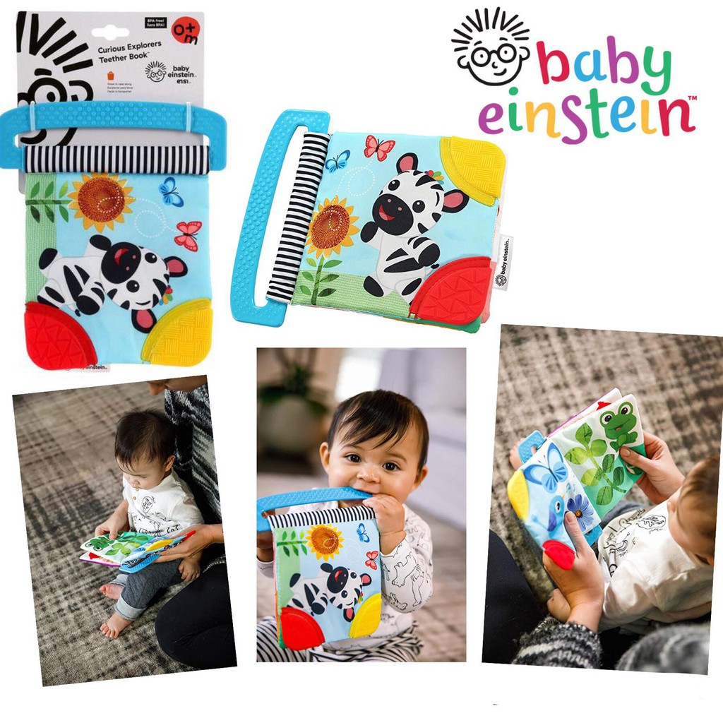 Baby Einstein Curious Explorers Teether Book 