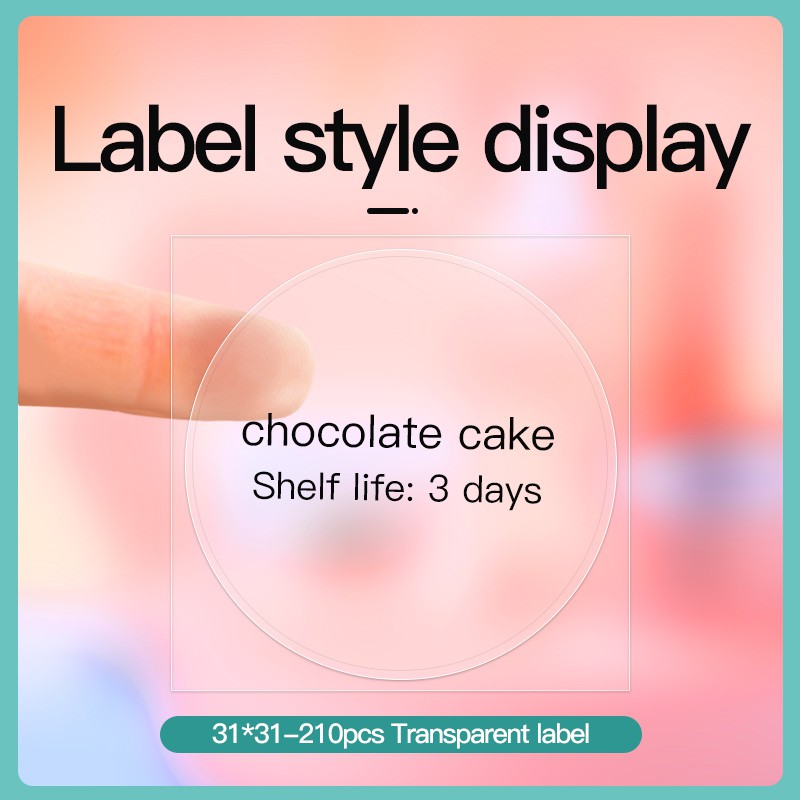 circle label printer