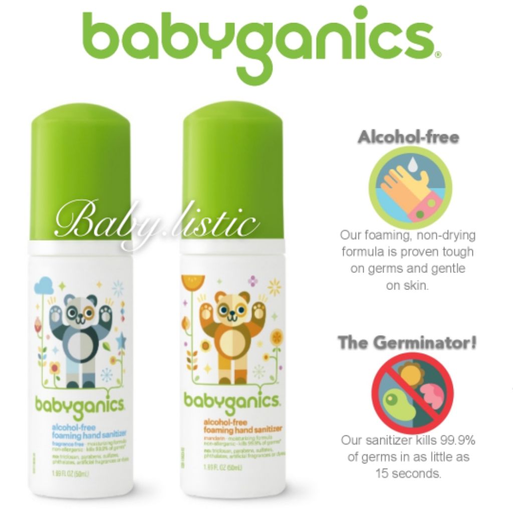 babyganics alcohol free hand sanitizer