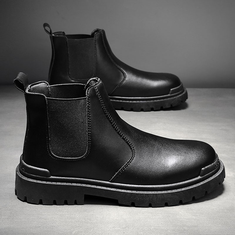 Boots Men Men Boot Black Boots Men Boots High Boots Men Ankle Boots High Cut Shoes Martin Boots Leather Boots Boots For Men Boots Booties Martin Boots Ankle Boots For Men High Boots