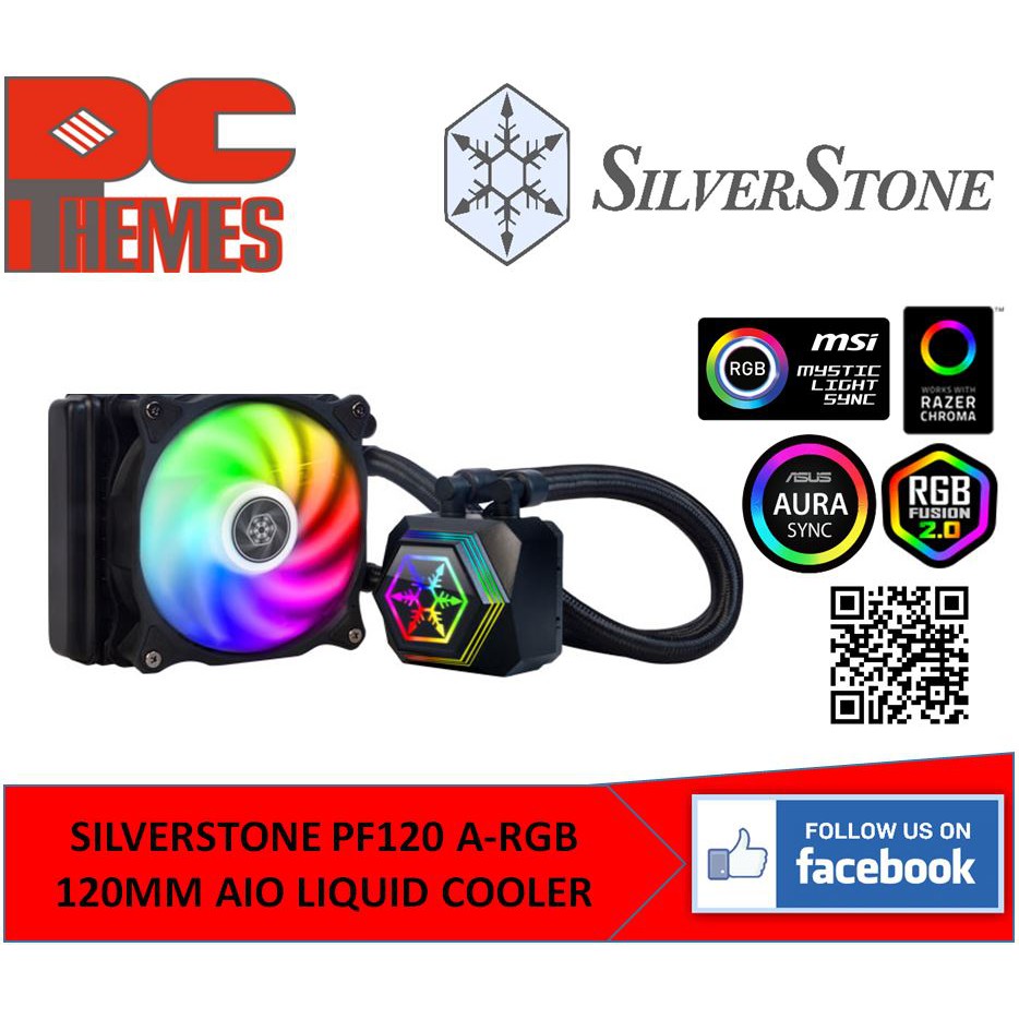 Silverstone Pf1 A Rgb 1mm Aio Liquid Cpu Cooler Shopee Singapore